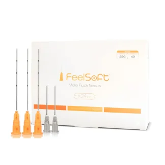Feelsoft Micro Filler Cannula – 25G, 40Mm, 24/Box