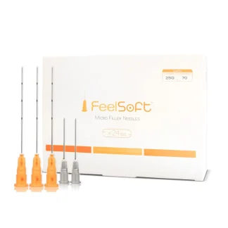 Feelsoft Micro Filler Cannula – 25G, 70Mm, 24/Box