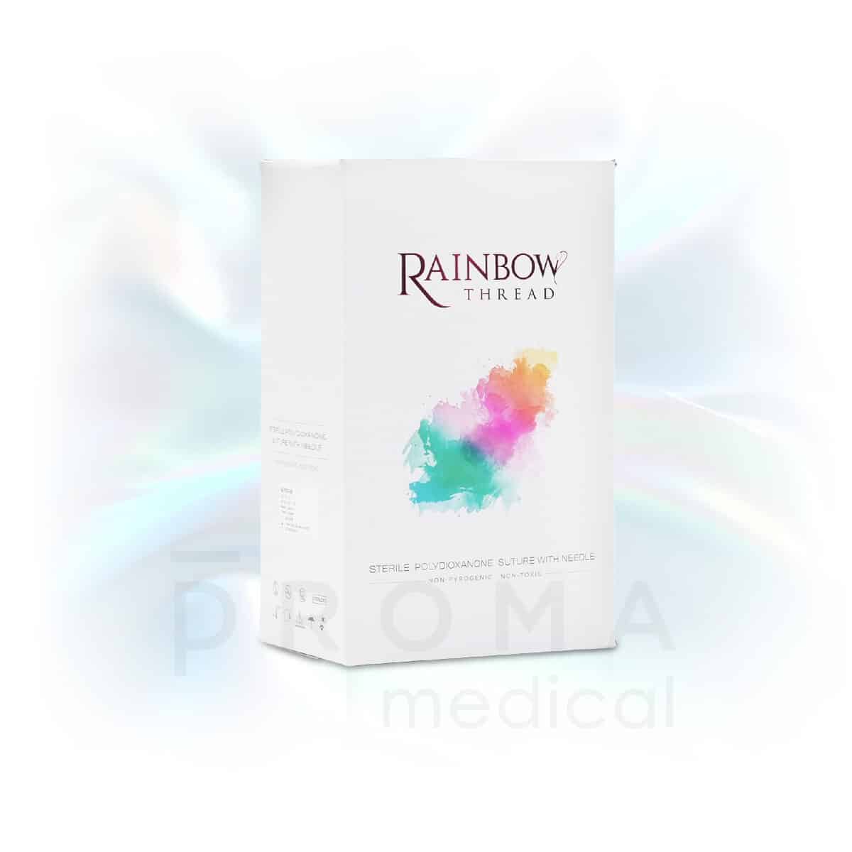 Rainbow Thread PDO Twin, 26G / 38Mm X 60Mm 20Pcs.